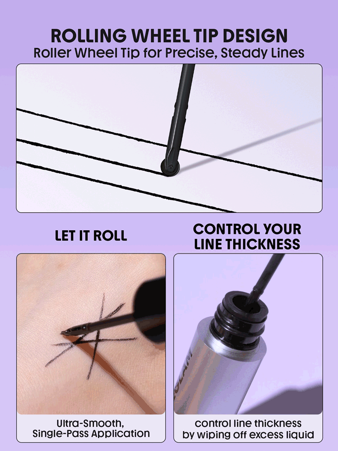 Sheglam Swift Stroke Roller Eyeliner Pen - الصورة 3