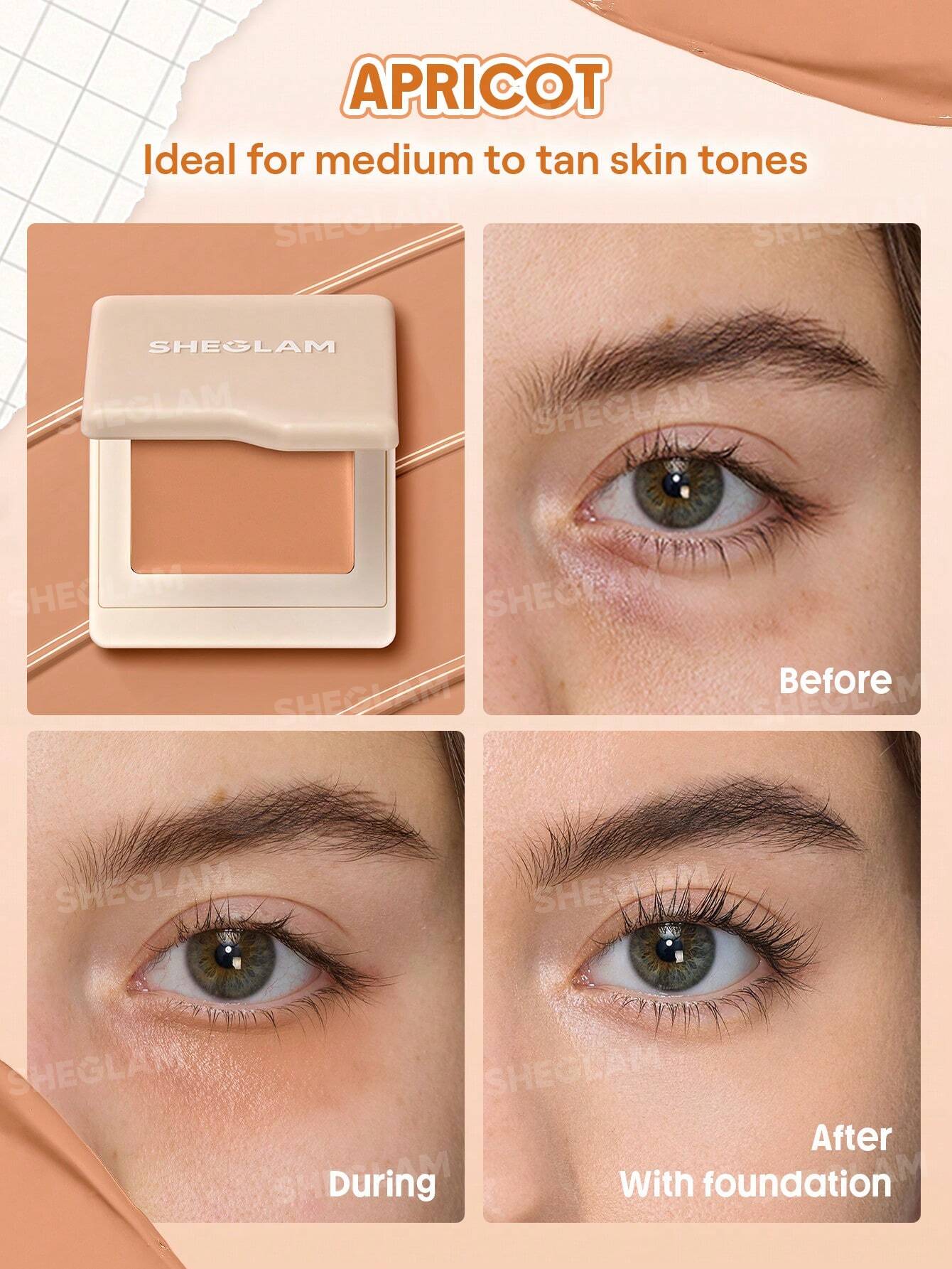 SHEGLAM Wake Up Call Undereye Color Corrector - الصورة 11
