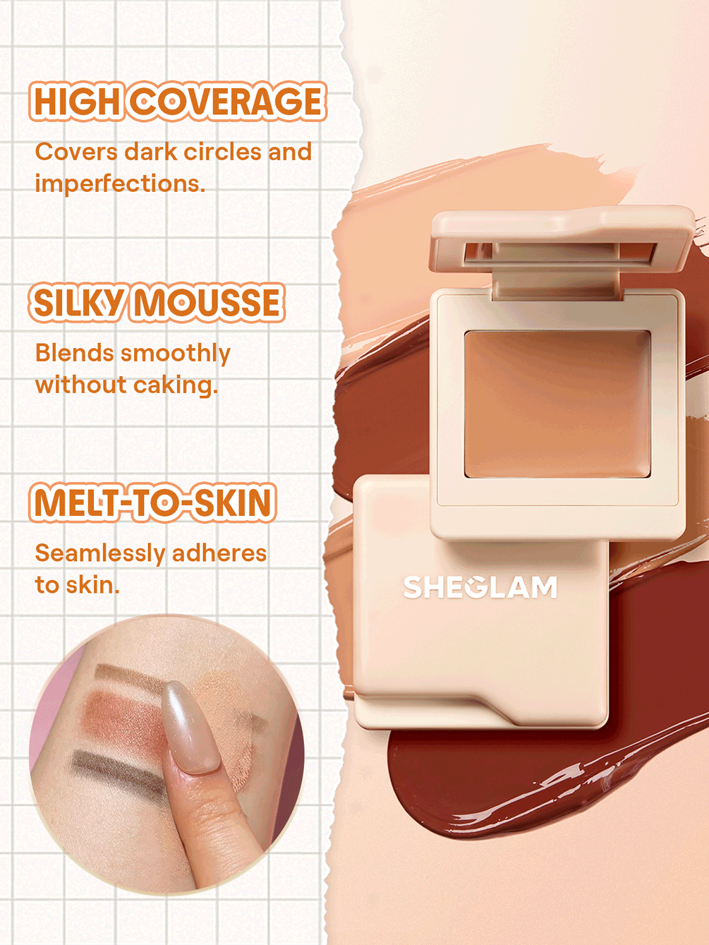 SHEGLAM Wake Up Call Undereye Color Corrector - الصورة 6