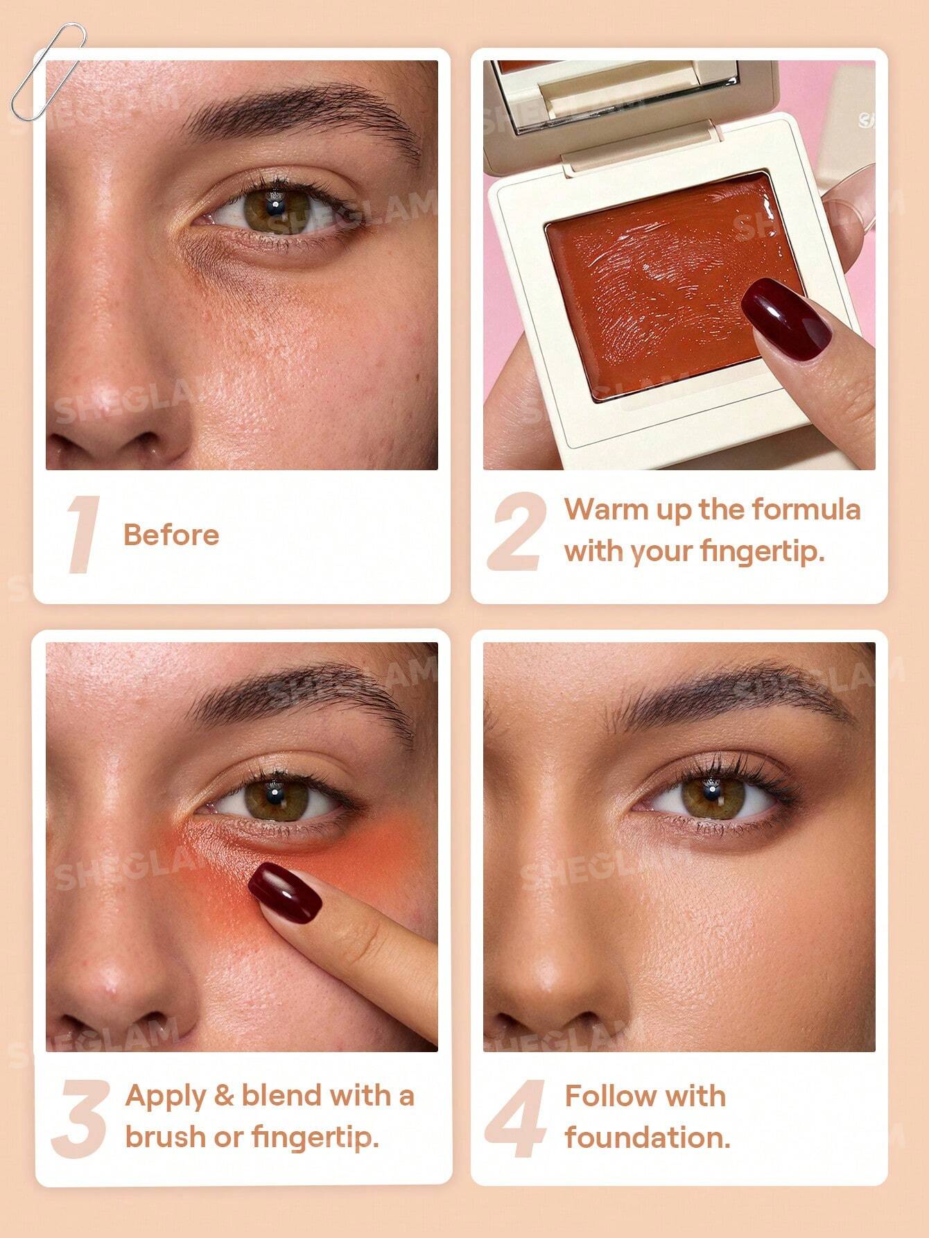 SHEGLAM Wake Up Call Undereye Color Corrector - الصورة 7