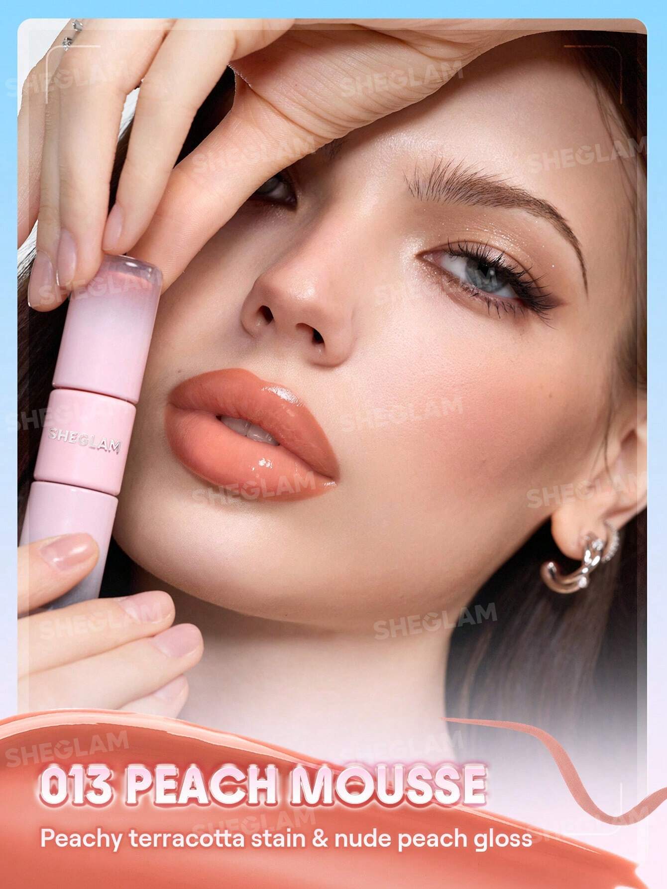 SHEGLAM Line To Shine Peel-Off Lip Stain & Gloss Duo - الصورة 10