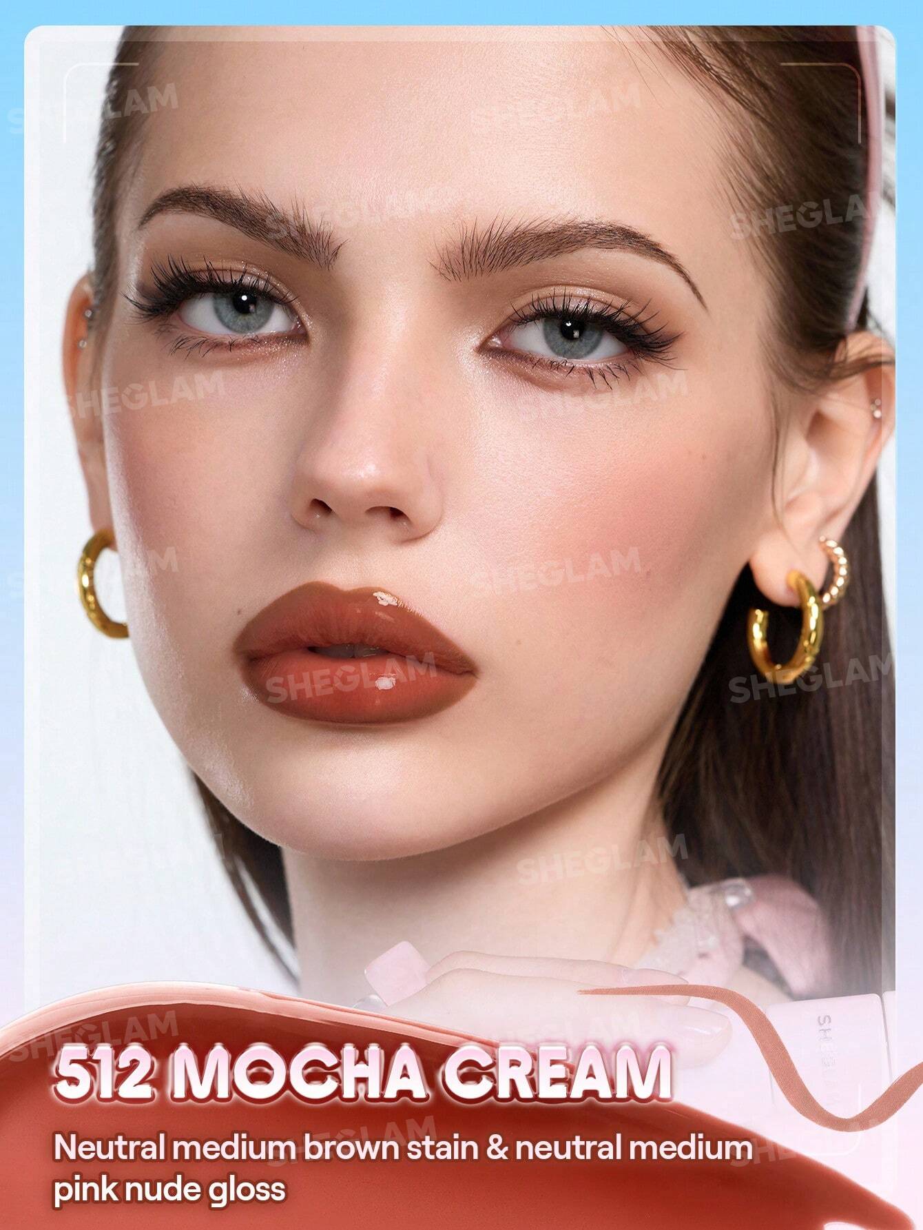 SHEGLAM Line To Shine Peel-Off Lip Stain & Gloss Duo - الصورة 23