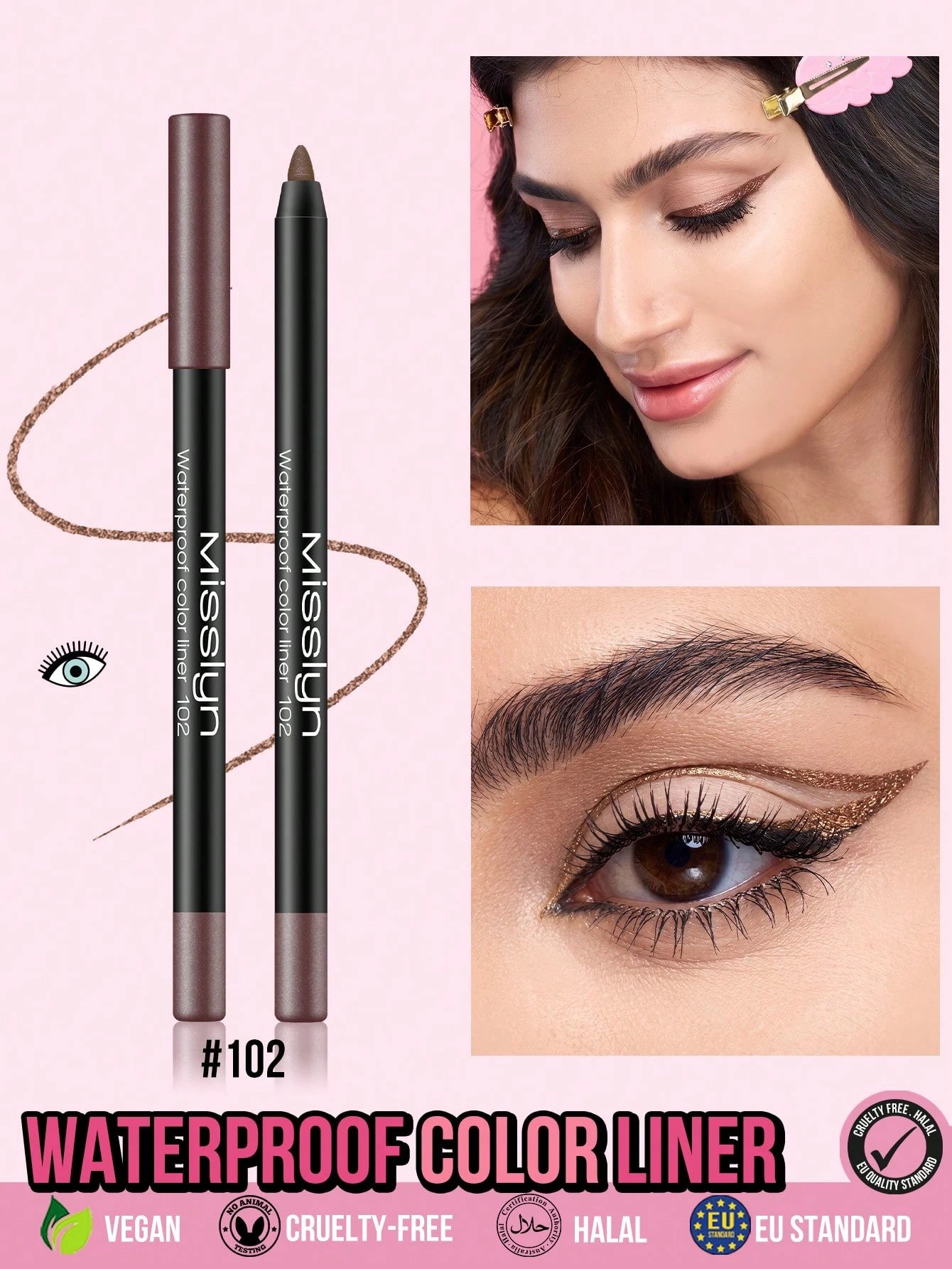 Misslyn Waterproof Color Liner - الصورة 58