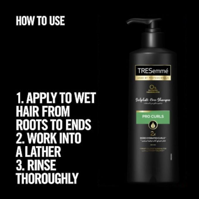 TRESemmé Pro Curls Shampoo 250ML - الصورة 3