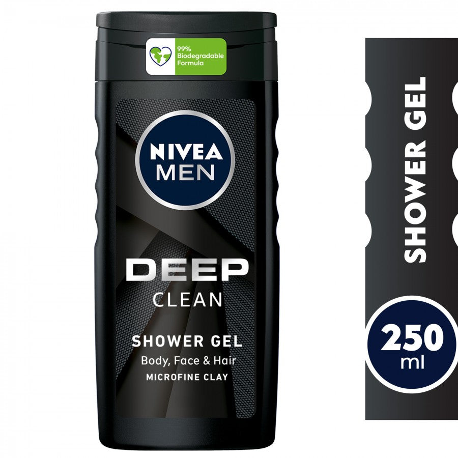 Nivea men shower gel 250 ml - الصورة 2