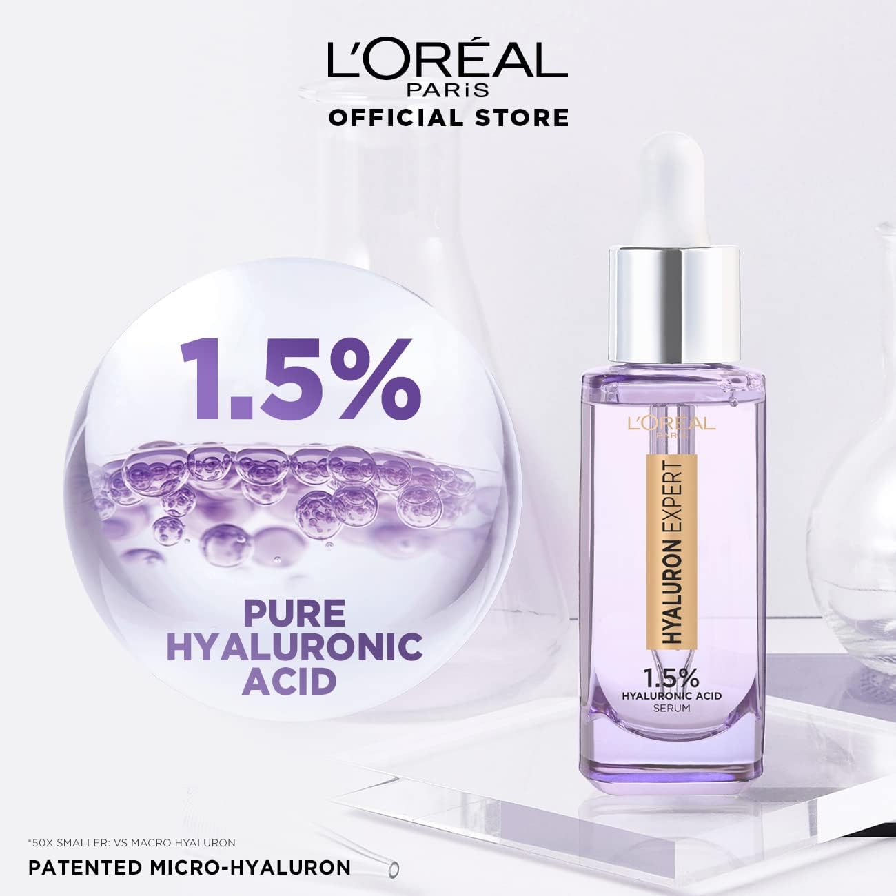 LOreal Paris Hyaluron Expert 1.5% Hyaluronic Acid Serum - 30ml - الصورة 5