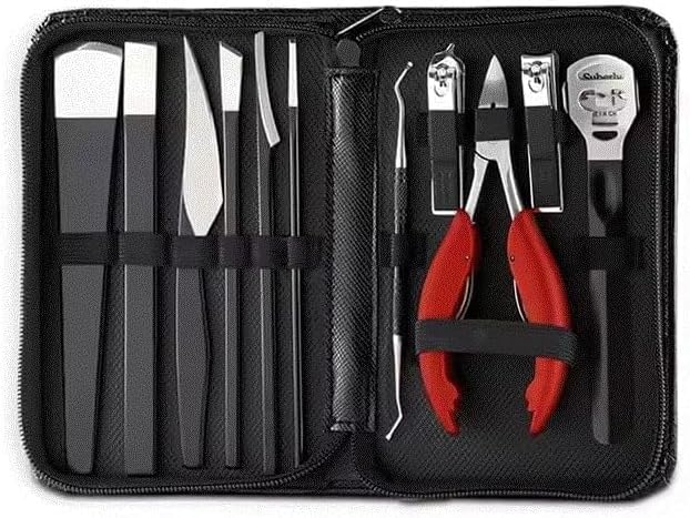 Professional Manicure & Pedicure Tool Set - 11 Pcs