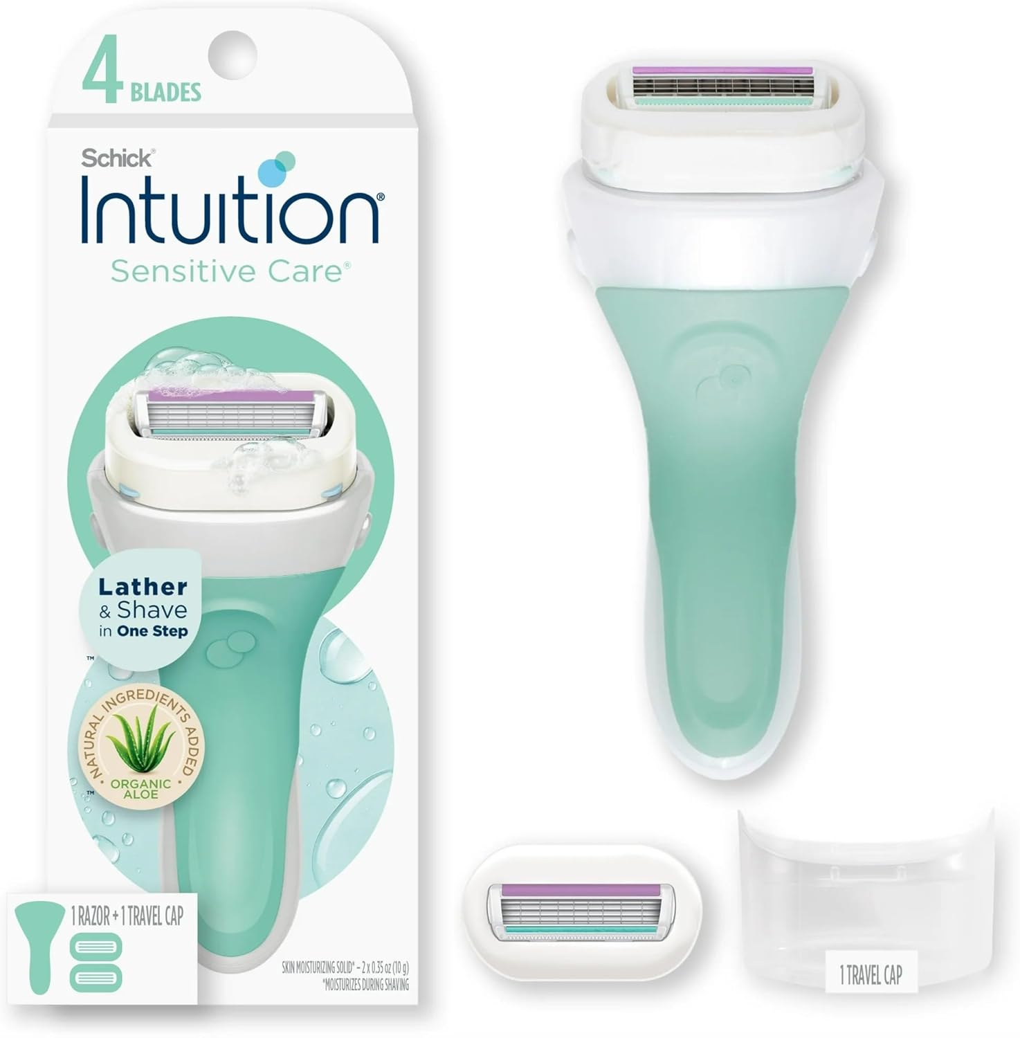 INTUITION Schick Kit 2 Sensitive Care - الصورة 3