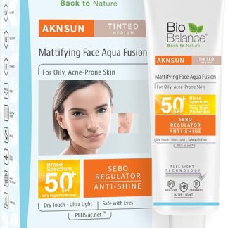 Bio Balance Aknsun Tinted Medium 50+spf 40ml