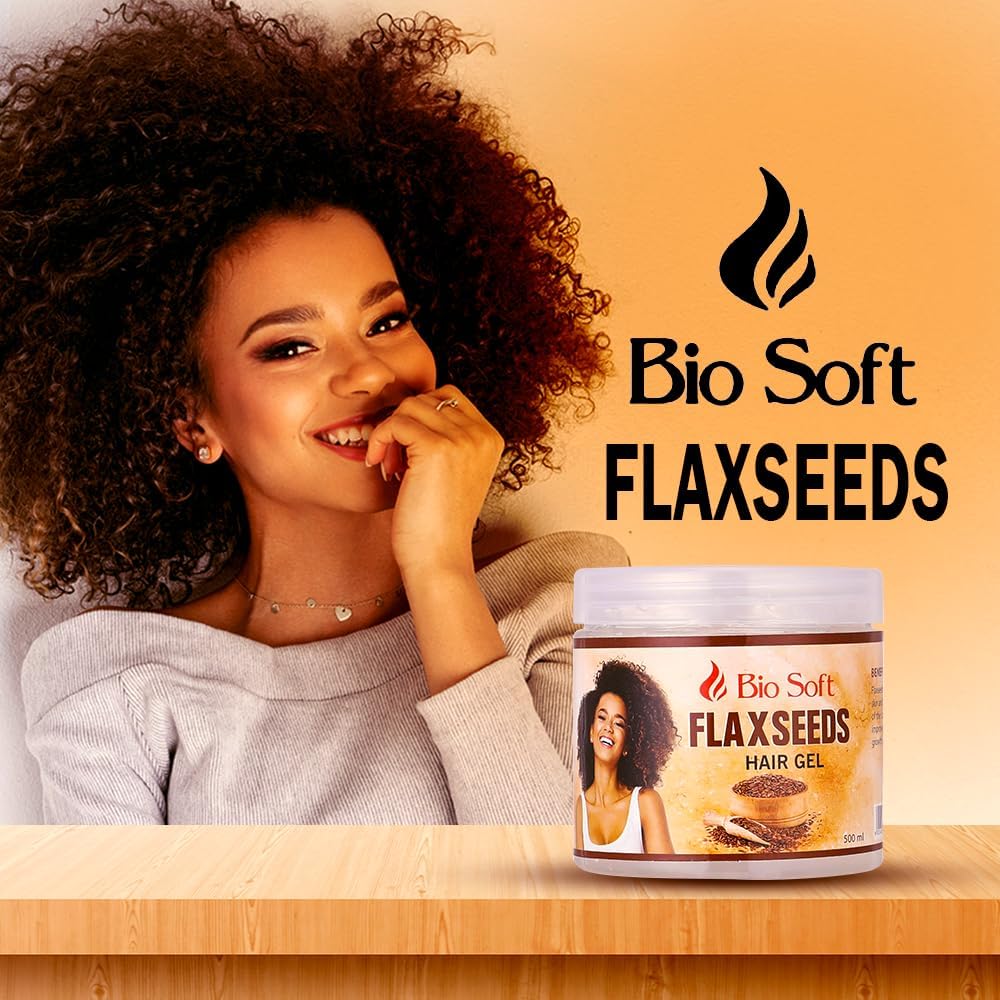 Bio soft Flaxseed Gel 500ml - الصورة 3