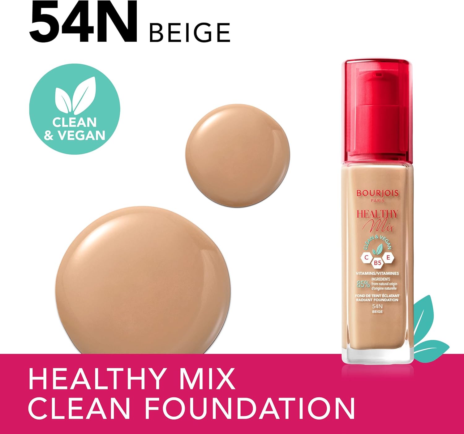 Bourjois Healthy Mix Anti-Fatigue Foundation - الصورة 2
