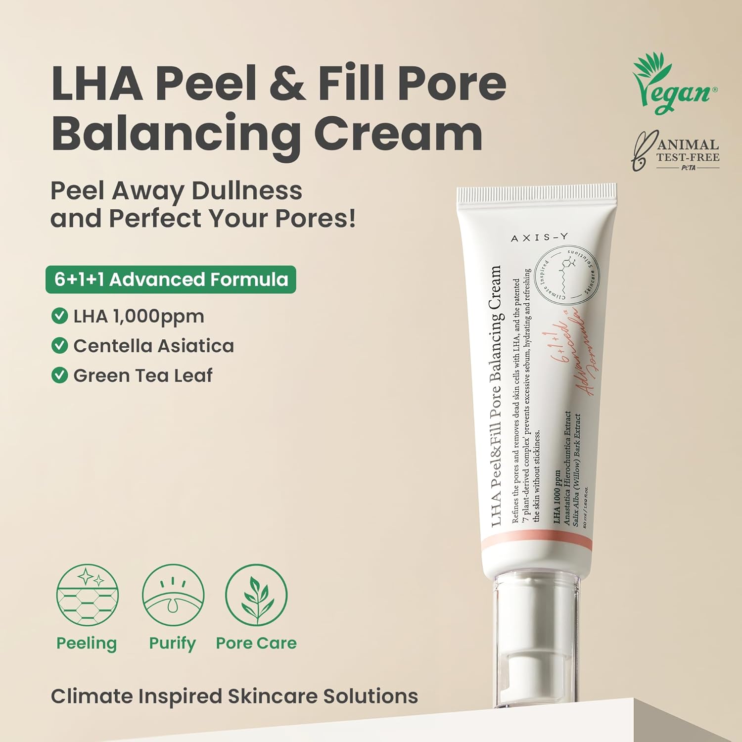 Axis-Y LHA Peel and Fill Pore Balancing Cream 50ml - الصورة 8