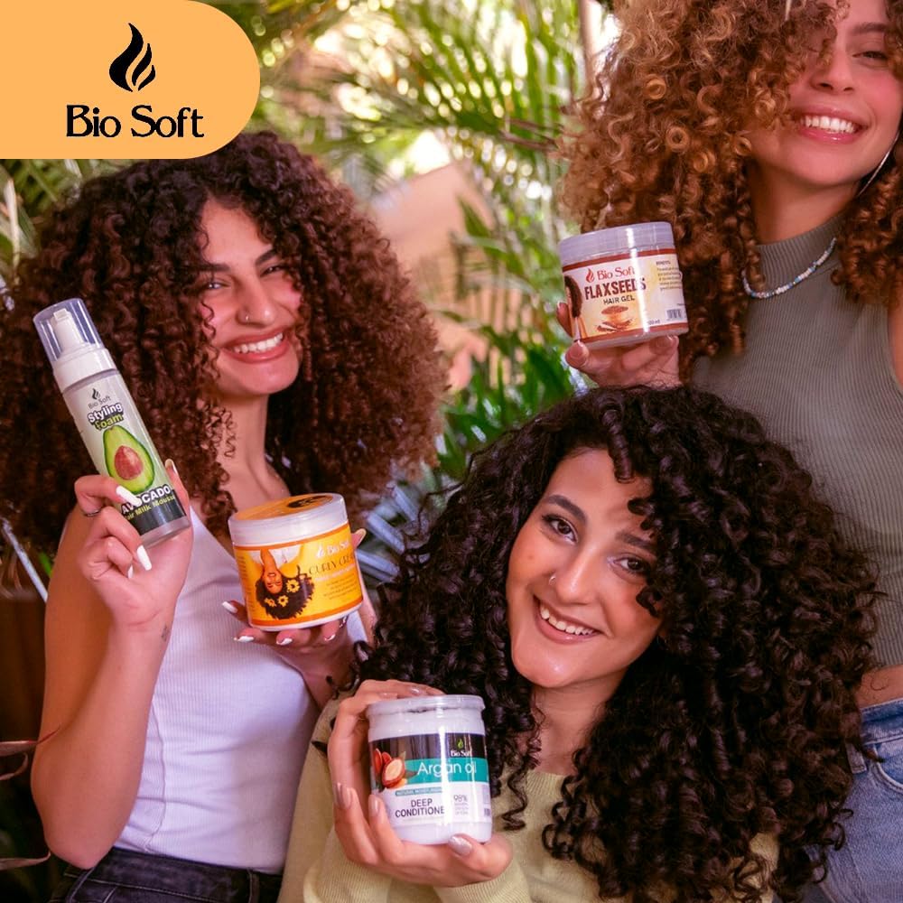Bio soft Flaxseed Gel 500ml - الصورة 2