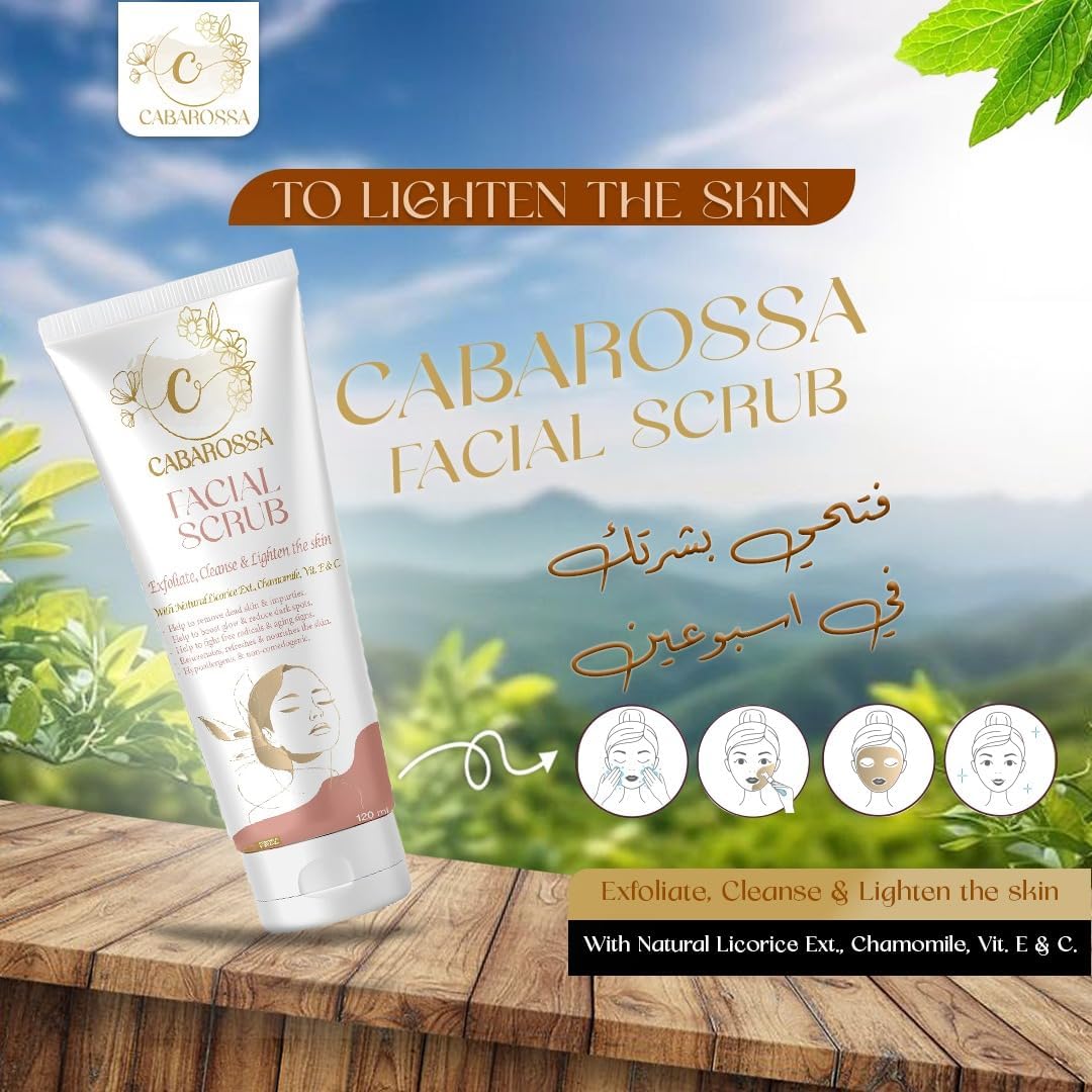 Cabarossa Facial Scrub 120g - الصورة 4