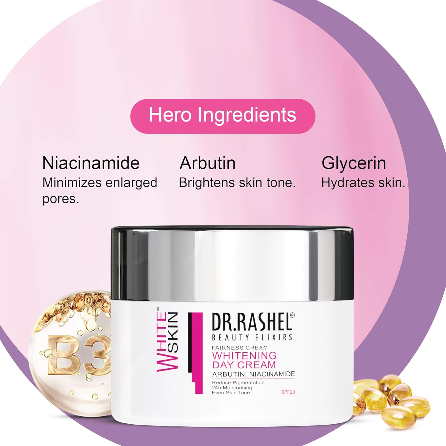 Dr. Rashel White Skin Whitening Day Cream - Image 5