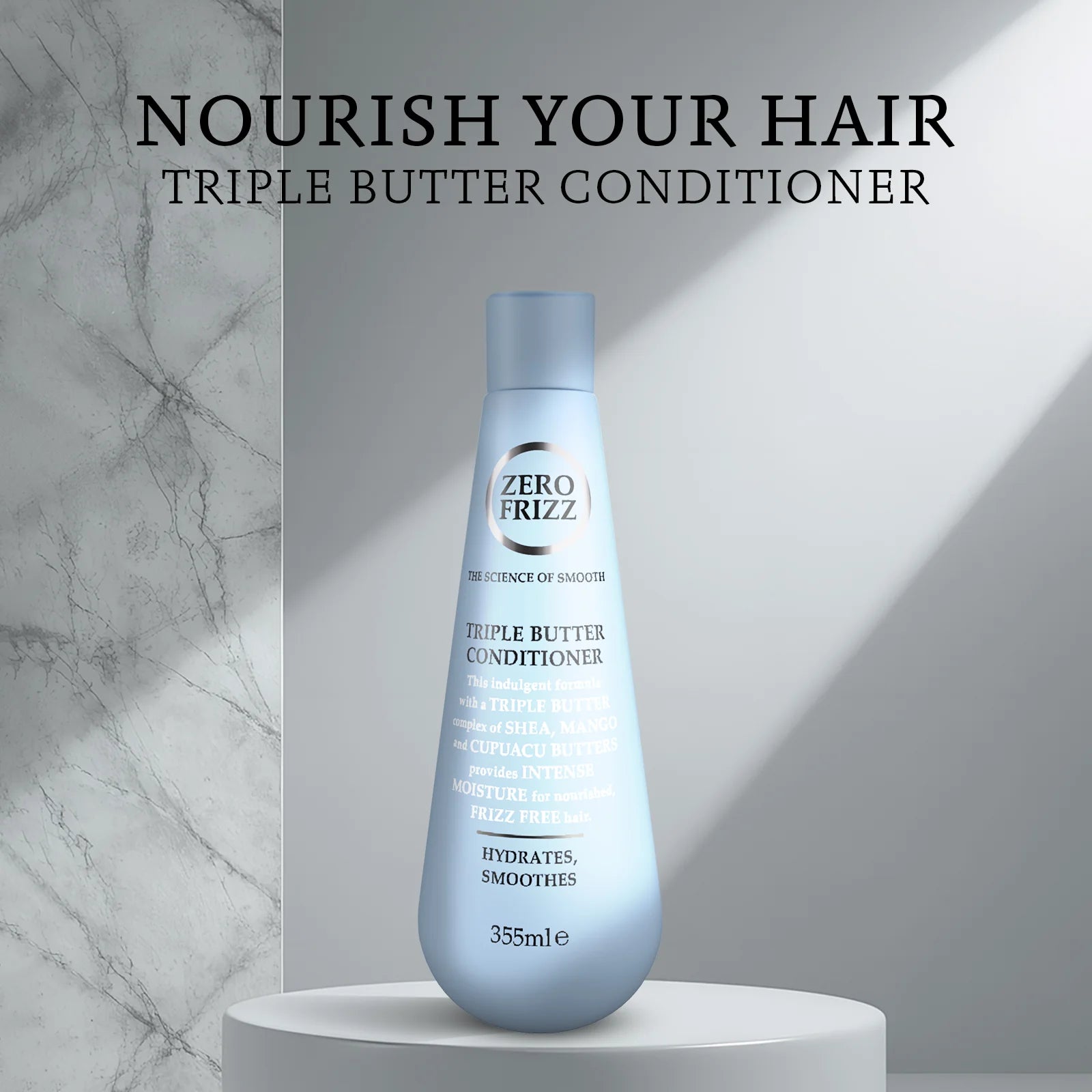 Zero Frizz Triple Butter Conditioner For Frizzy Hair - الصورة 2