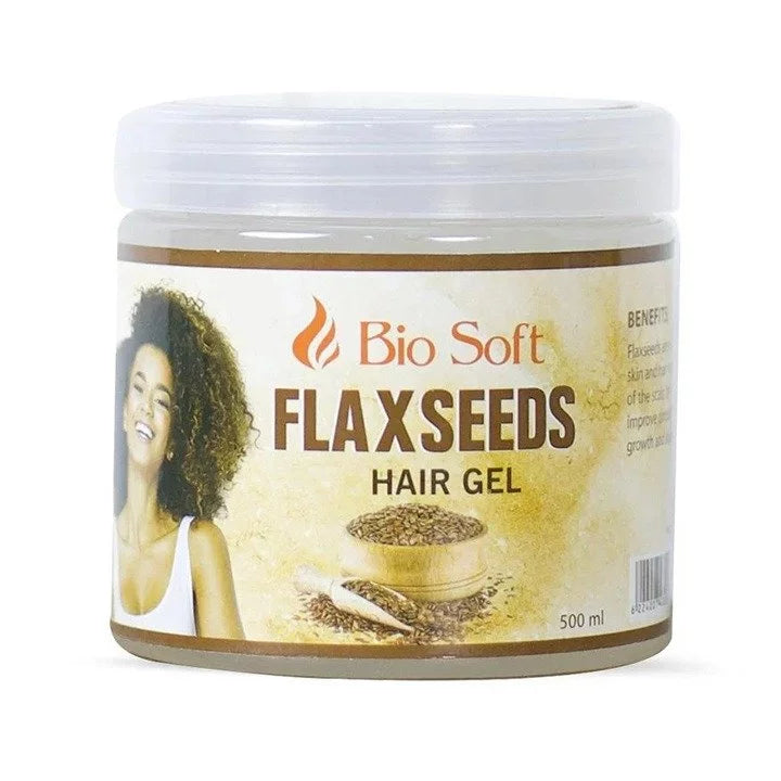 Bio soft Flaxseed Gel 500ml - الصورة 4