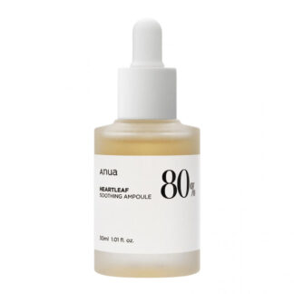 ANUA Heartleaf80+ panthenol Soothing Ampoule 30ml