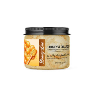Melano Beautyline honey and collagen scrub 300 gm