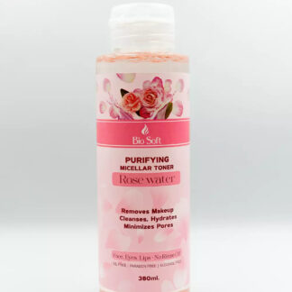 Bio soft Purifying Micellar Toner with Rose 380ml