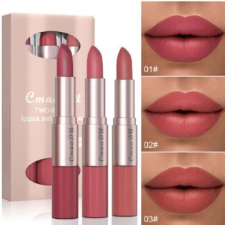 Cmaadu Two-in one lipstick and lip glosses 01