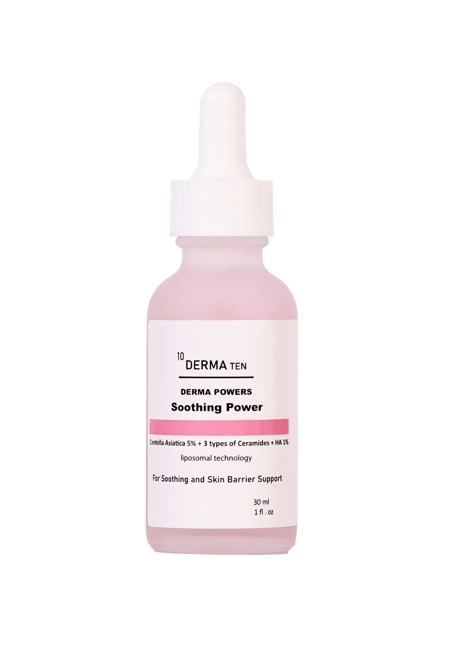 Derma Ten Soothing power serum centella asiatica 5%