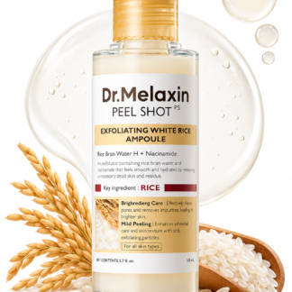 Dr. Melaxin Peel Shot Exfoliating White Rice Ampoule 80ml