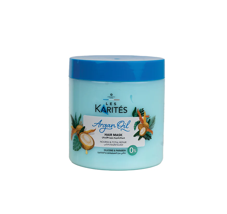 Les Karites أرجان زيت ماسك شعر - 475مل