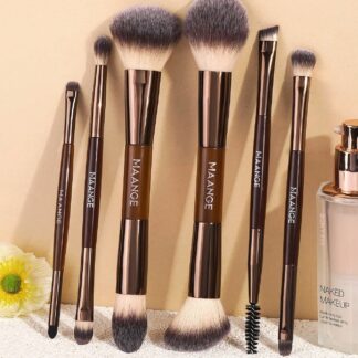 Maange 6 Counts Double Ended Makeup Brush