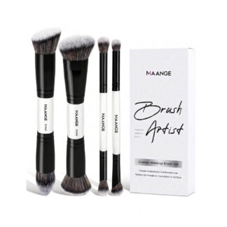 Maange Brush artist Black and Whirte 4Pcs