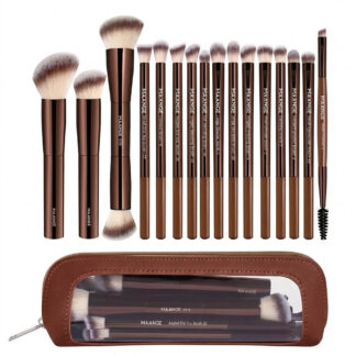 Maange Makeup Brush Set 16 Pcs With Bag