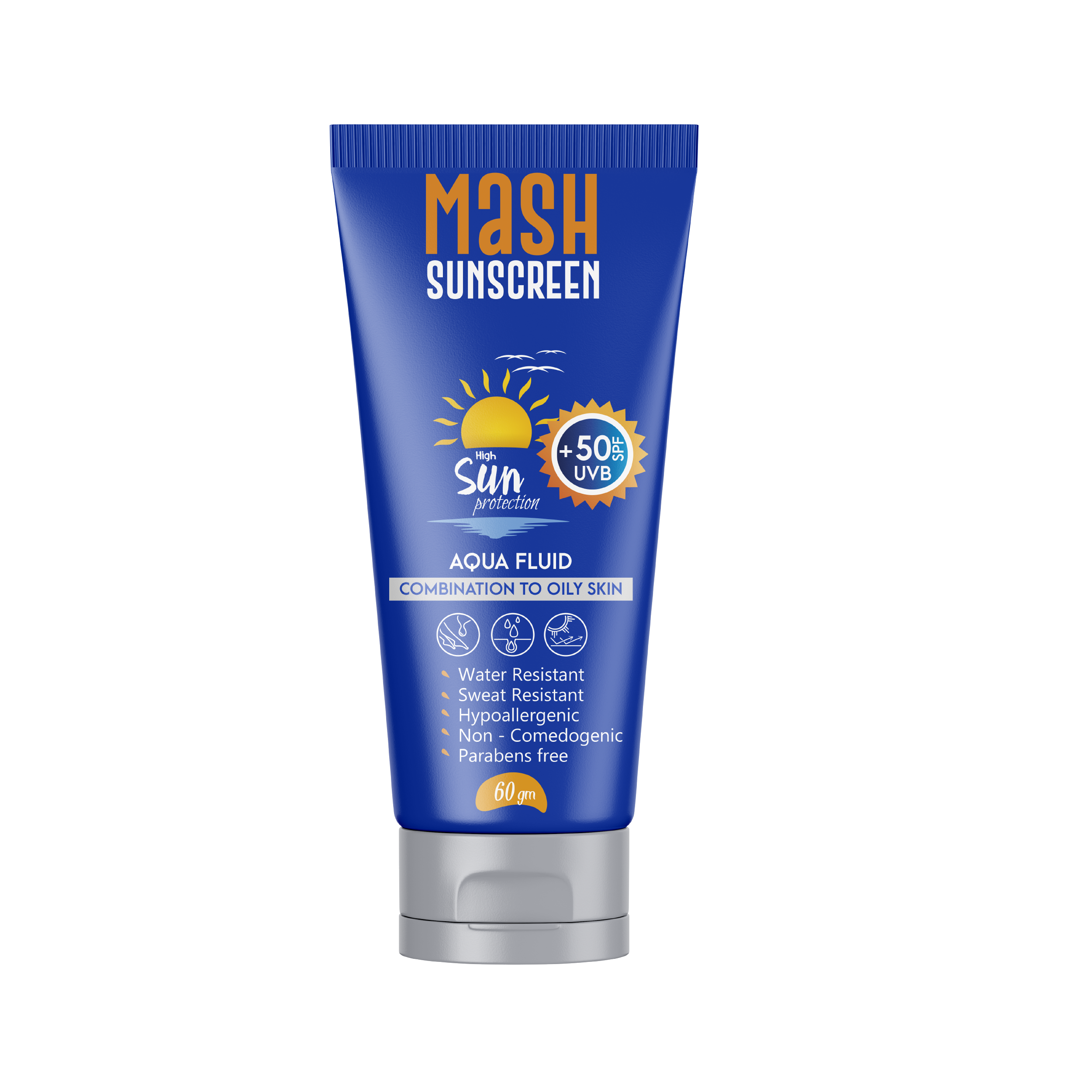 Mash واقي شمس Aqua Fluid SPF50+