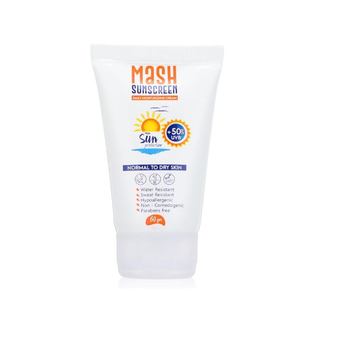 Mash واقي شمس Daily مرطب كريم SPF 50 60جم
