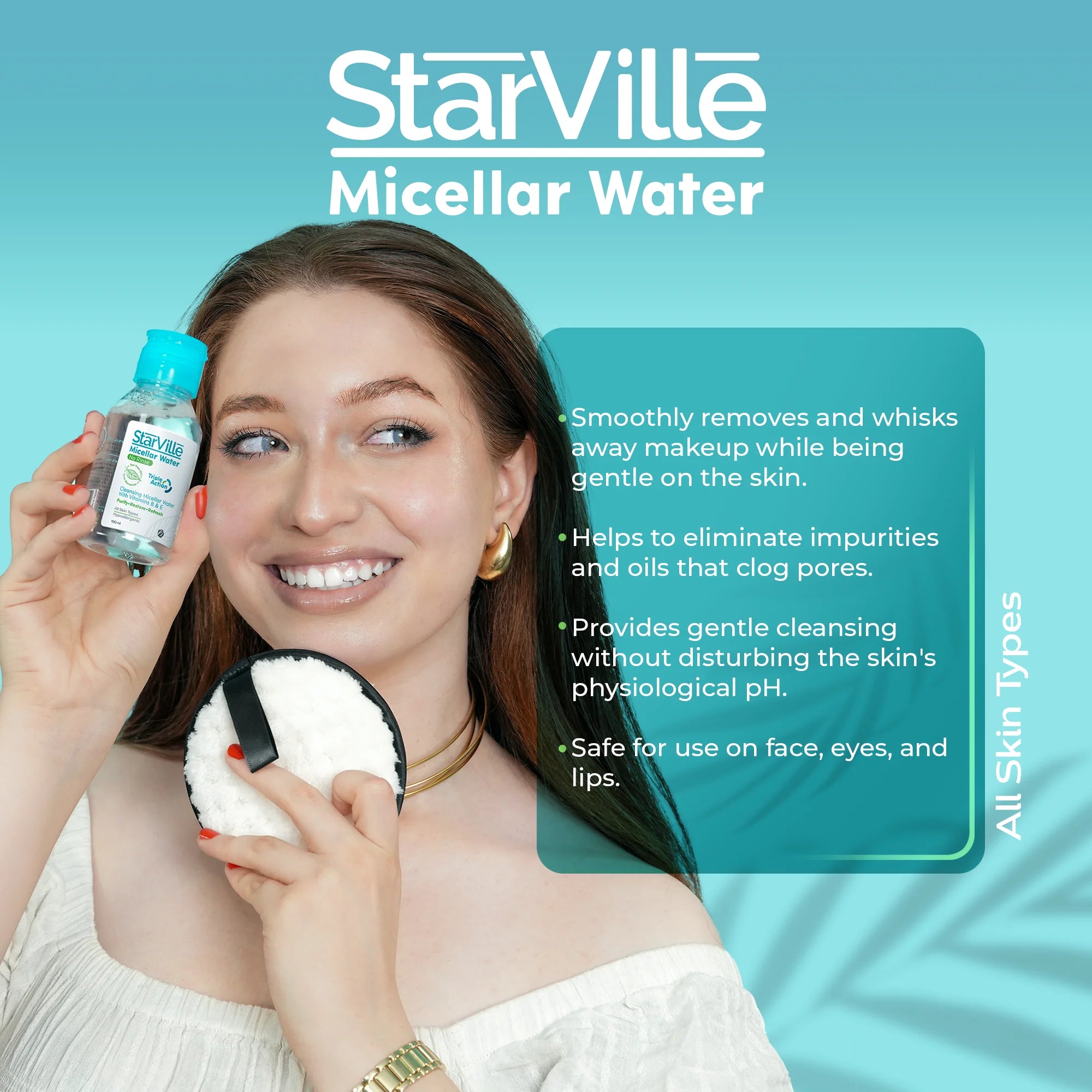 Star Ville Micellar Water 200 ml - الصورة 4