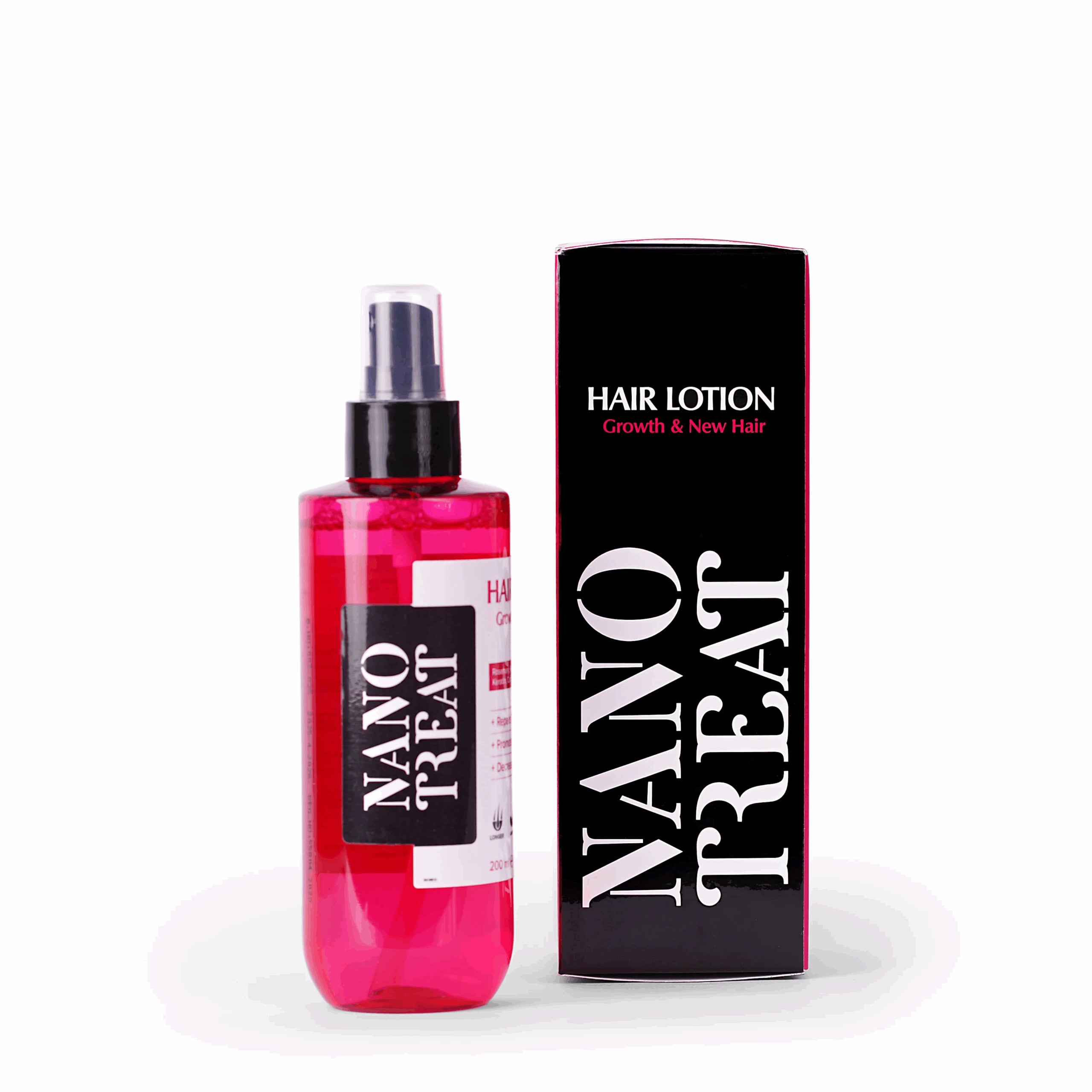 NanoTreat Hair لوشن Growth و New بخاخ شعر 200 مل