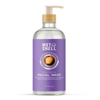 Nut shell Macadamia & Rose Water Facial Wash 250 ml