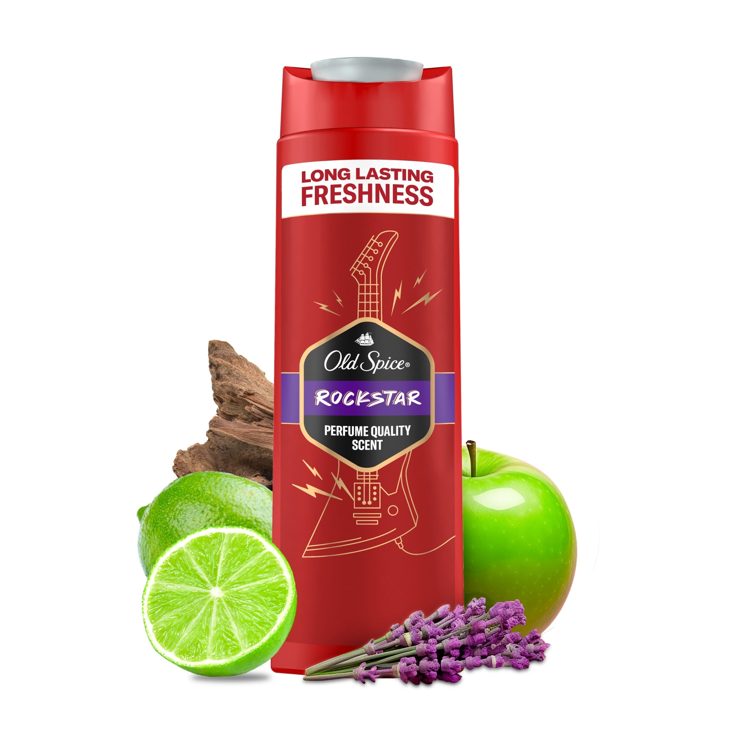Old Spice Rockstar 3-1 Shower-Gel 400 ml - الصورة 2