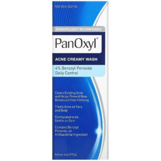 PanOxyl Acne Creamy Wash 4% Benzoyl Peroxide
