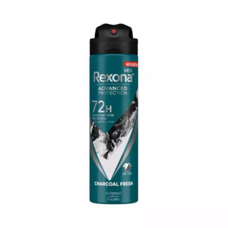 Rexona Men Advanced Protection 72H+ Antiperspirant مزيل عرق Charcoal Clean بخاخ 150مل