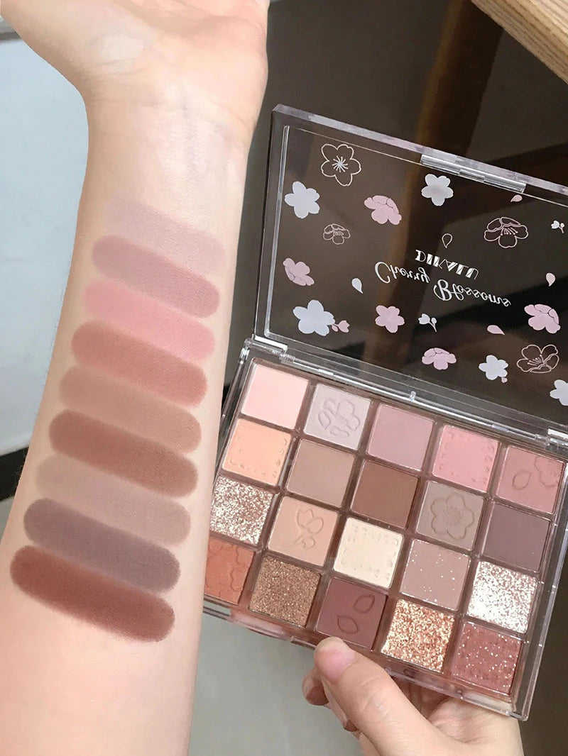 Shein DIKALU 20-Color Eyeshadow Palette 055-2 - الصورة 6