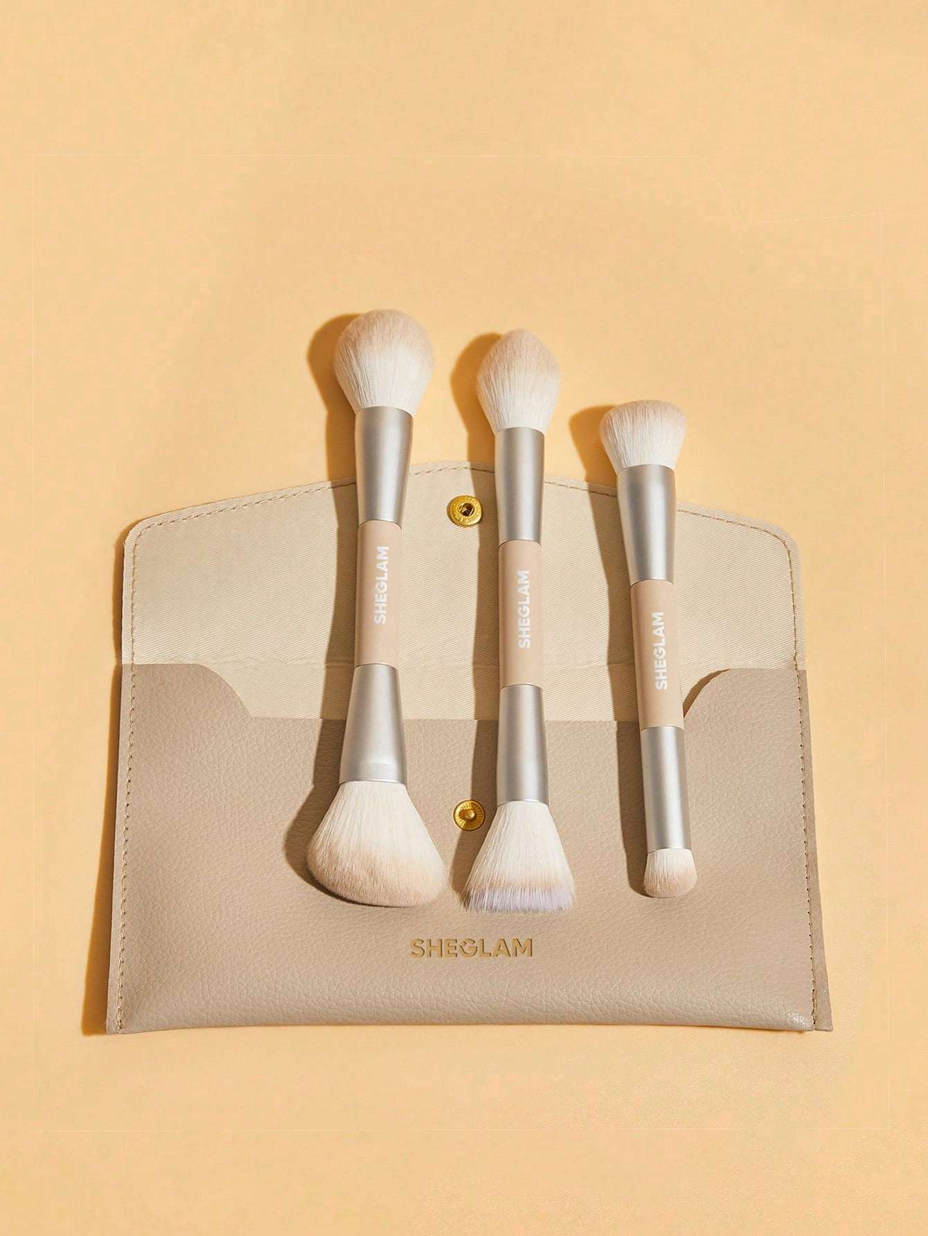 SHEGLAM Glam 101 Face Essentials Makeup Brush Set - الصورة 2