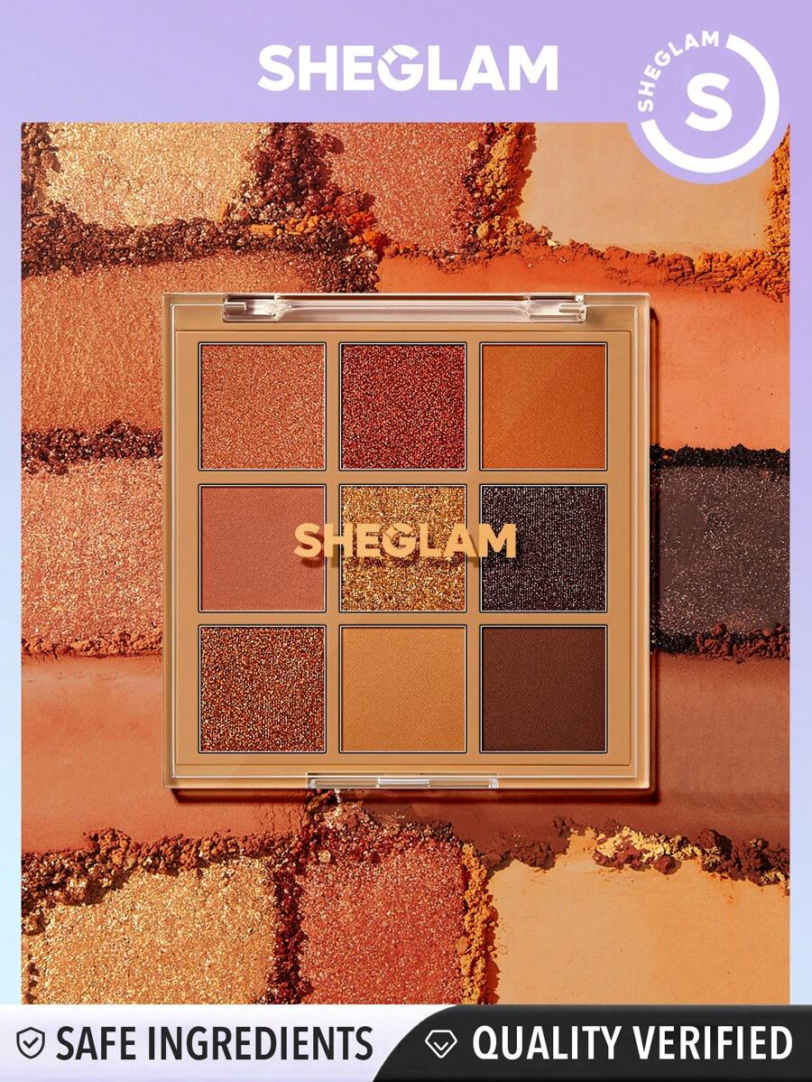 SHEGLAM Nine To Fine Eyeshadow Palette Status Symbol - الصورة 2
