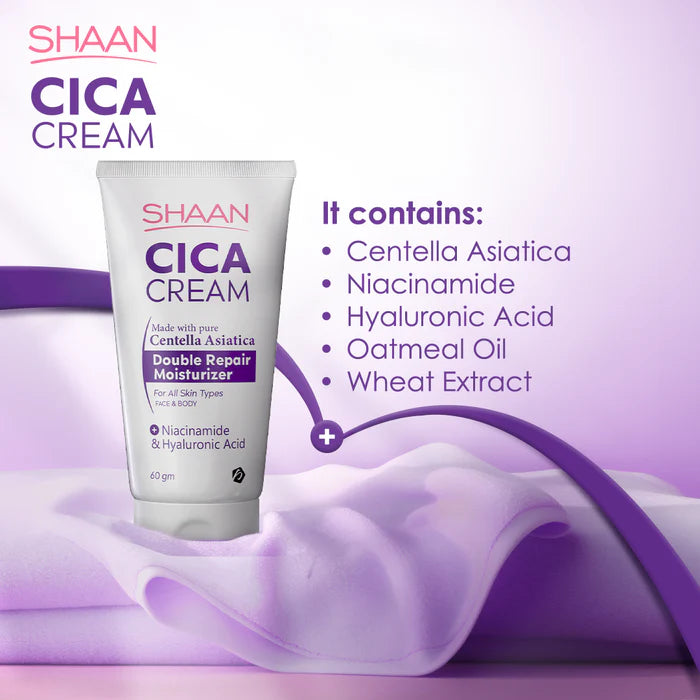 Shaan Cica Cream 60gm - الصورة 4