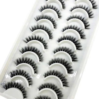 SheIn Eyelashes Set of 10 Pairs of False Eyelashes (LX-8)