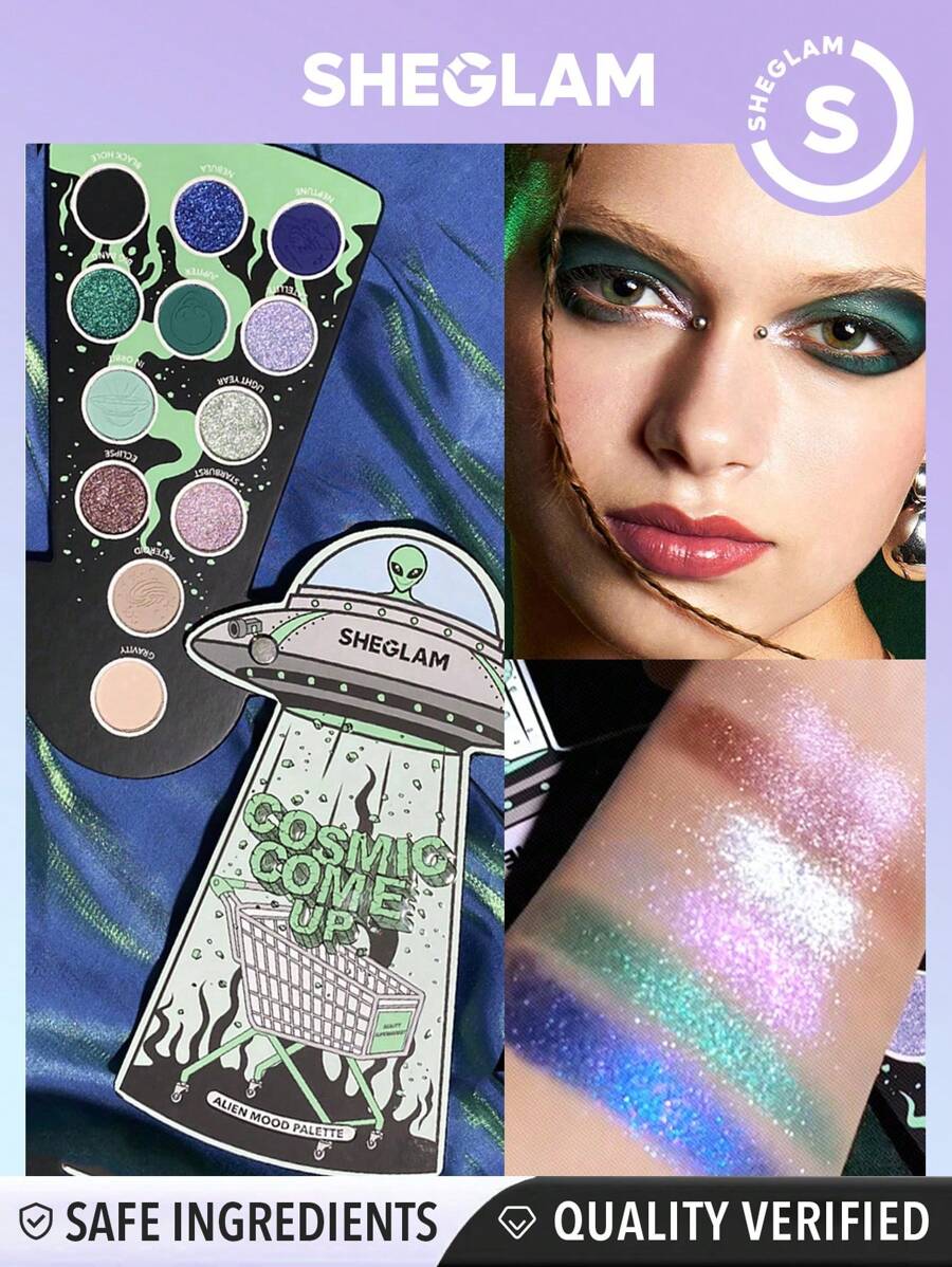  Sheglam Alien Mood Palette Eyeshadow - الصورة 2