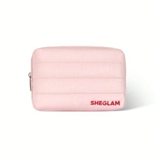 Sheglam Compact Makeup Bag Pink