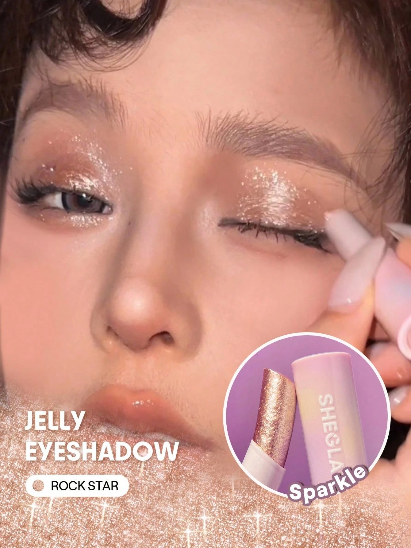 SHEGLAM Crystal Jelly Glaze Stick - الصورة 5
