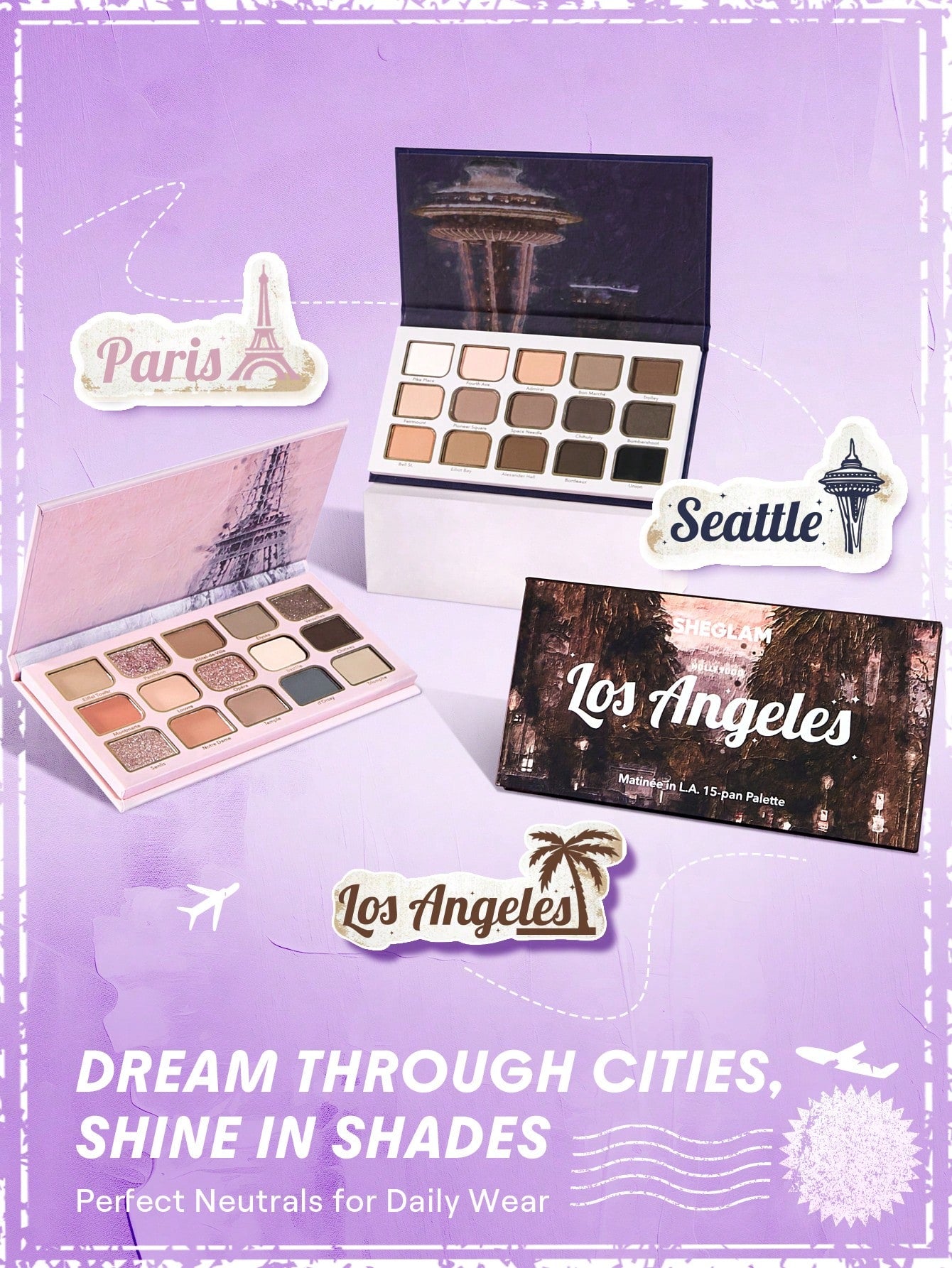 SHEGLAM Eyeshadow Palette 15Pan - الصورة 3