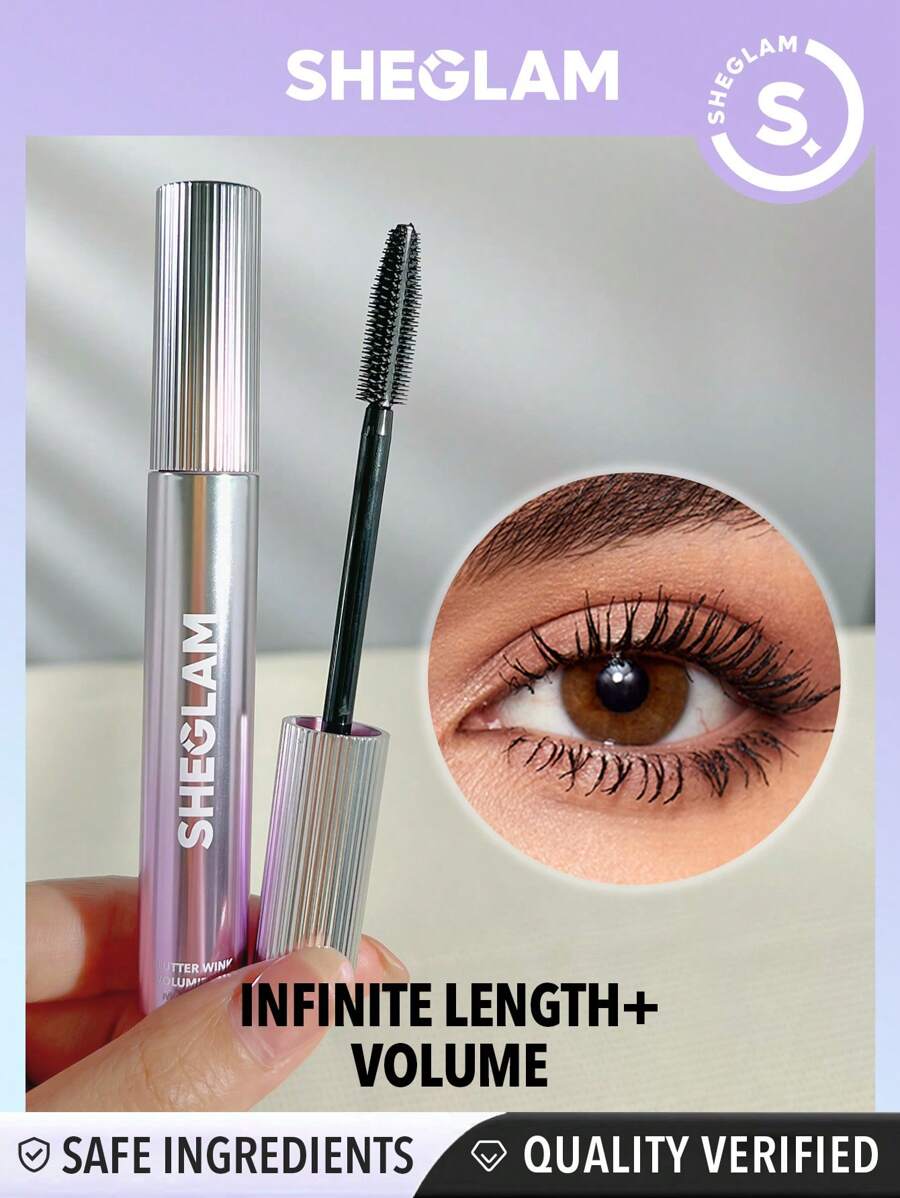 Sheglam Flutter Wink Volumizing Mascara black - الصورة 2