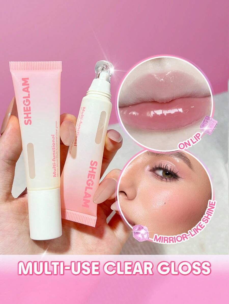 Sheglam Mirror Move Gloss Transparent Multi-Fonctionnel - الصورة 2
